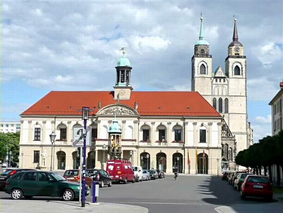 Der Sitz des Oberbürgermeisters im Rathaus (Foto: Hans-Joachim Psik, Magdeburg)
