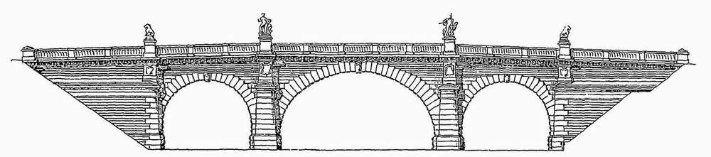 Ansicht der Zollbrücke (Archiv Chronik)