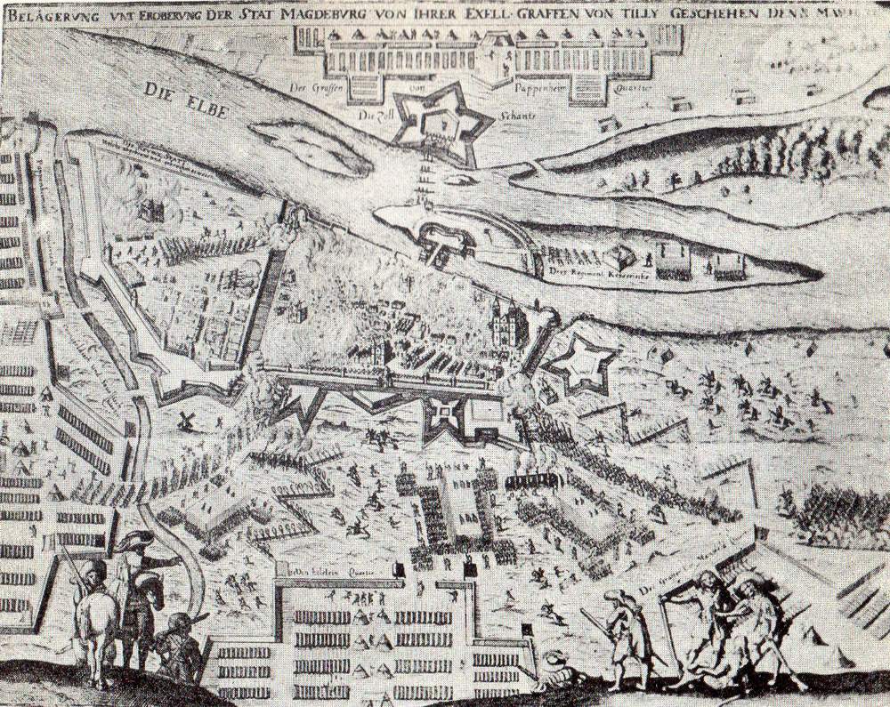 Belagerung und Eroberung der Stadt (Archiv Chronik)