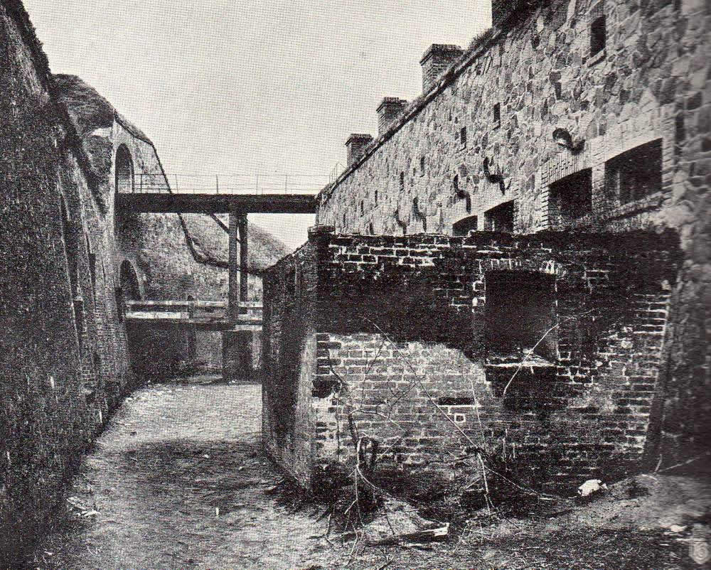 Trenck-Kasematte in der Festung (Archiv Chronik)