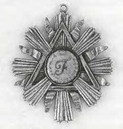 Wappen der Freimaurerloge "Ferdinand zur Glückseligkeit" (Archiv Chronik)
