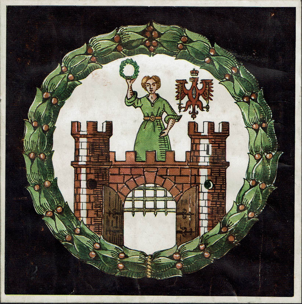 Wappen der französischen Kolonie (Archiv Chronik)