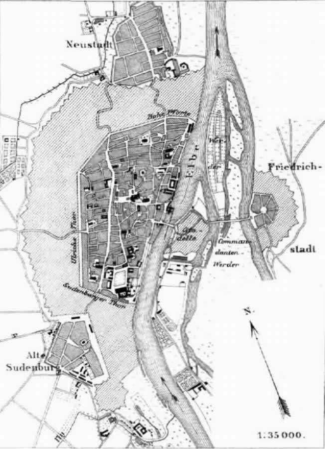 Magdeburg um 1798 (Archiv Chronik)
