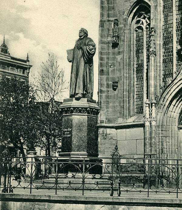 Luther-Denkmal (Archiv Chronik)