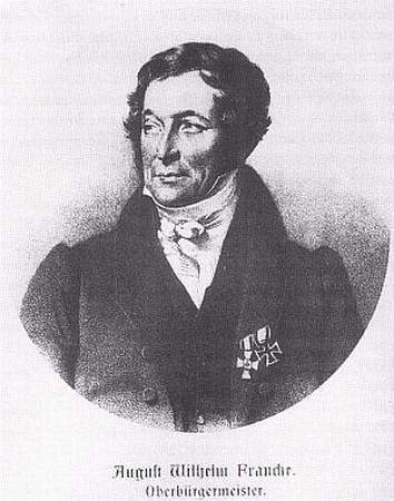 August Wilhelm Francke, Oberbürgermeister von 1817  bis 1848 