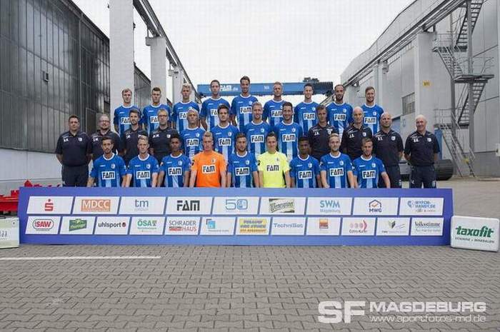 Die Mannschaft 2015/16 (Fotograf: Björn Possiencke, Sportfotos.MD)