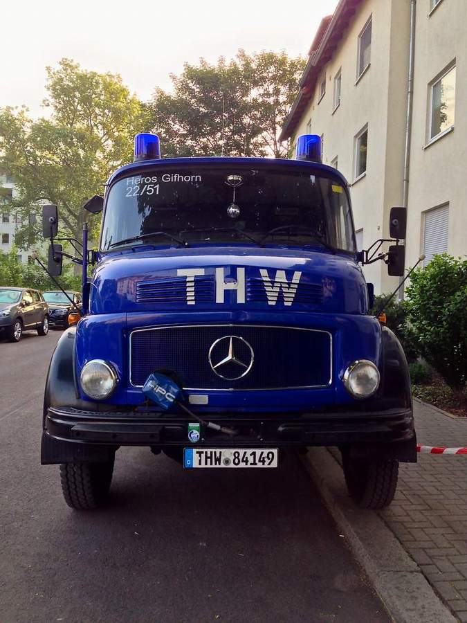 Fahrzeug des THW Gifhorn (Foto: Andreas Mattner, Magdeburg)
