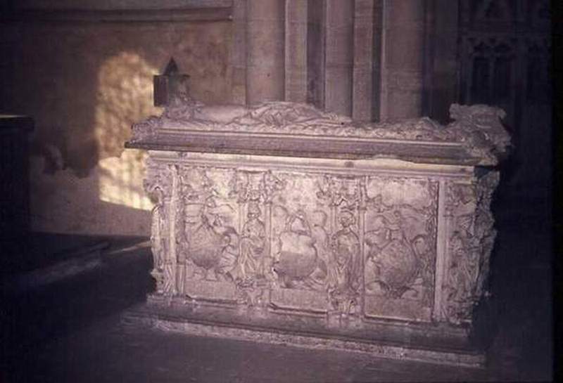 Grabmal der Königin Editha (Archiv Chronik)