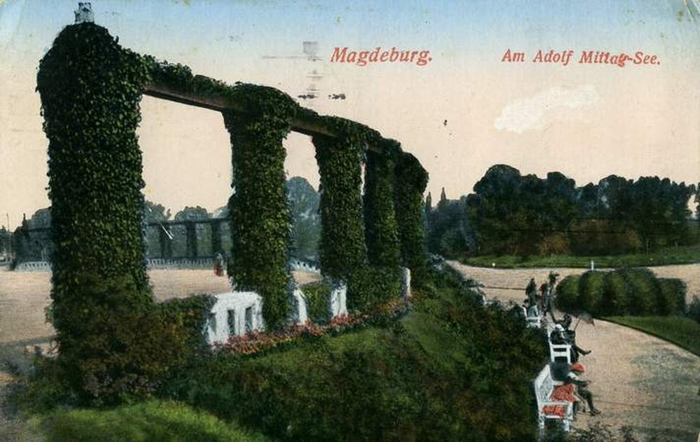 Feldpostkarte, Am Adolf-Mittag-See, 22.09.1915