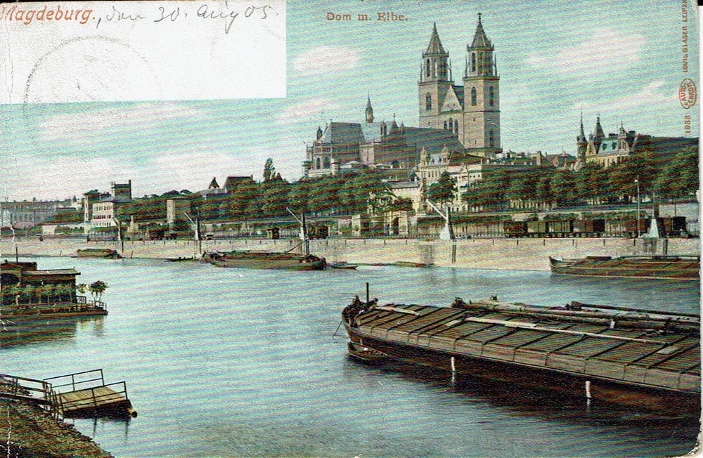 Dom mit Elbe, 30.08.1905