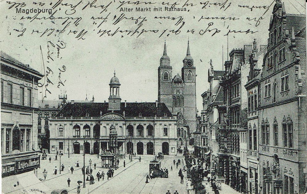 Alter Markt mit Rathaus, 16.10.1913