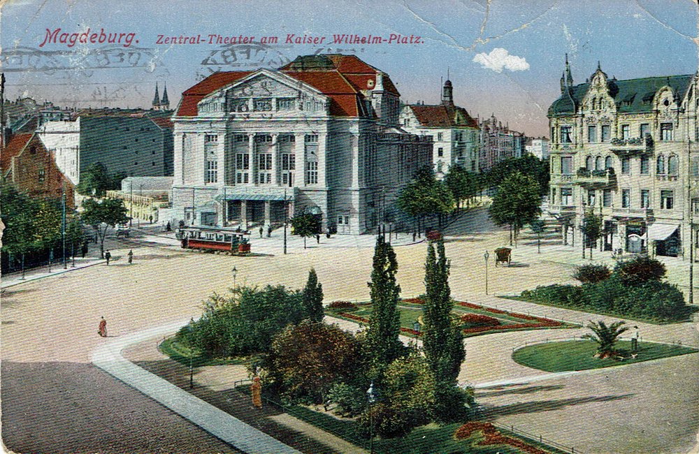 Zentral-Theater am Kaiser-Wilhelm-Platz, 02.03.1914