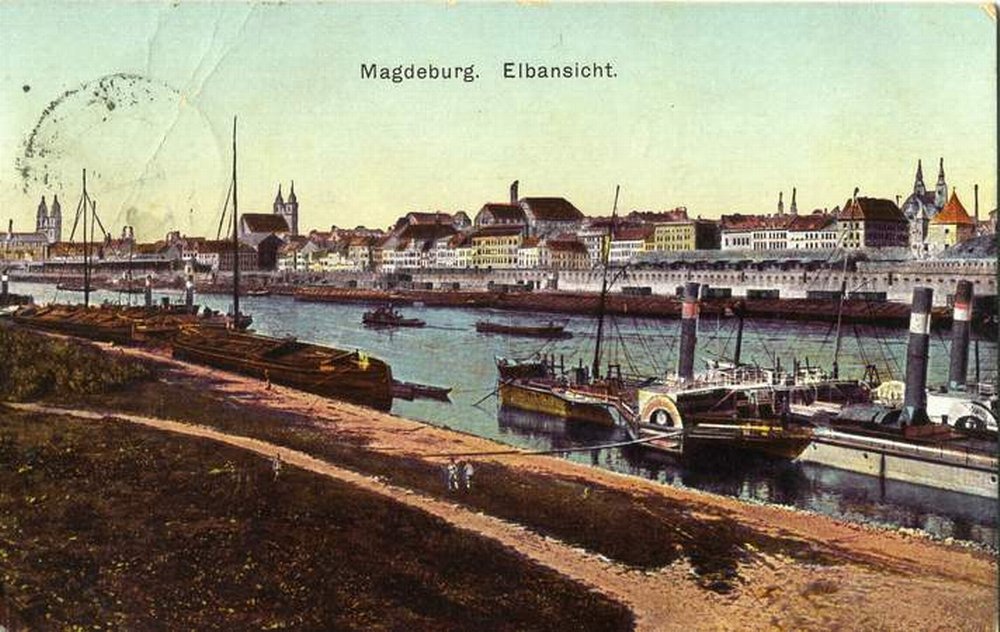 Elbansicht, 08.01.1927
