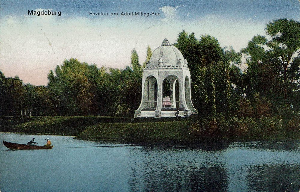 Pavillion am Adolf-Mittag-See, 25.03.1915