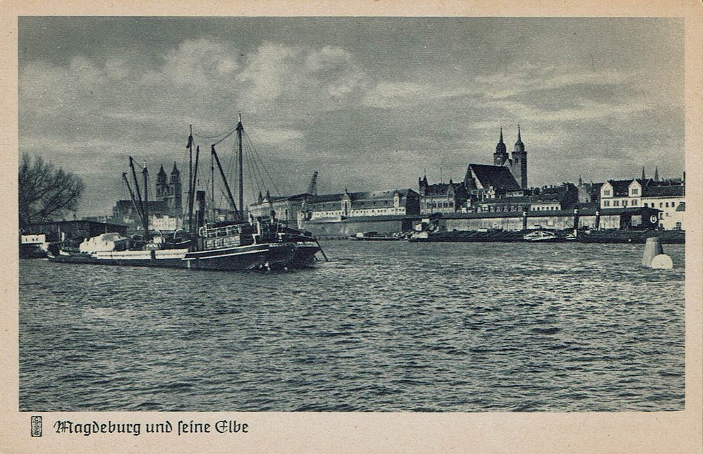 Magdeburg und seine Elbe, ohne Datum