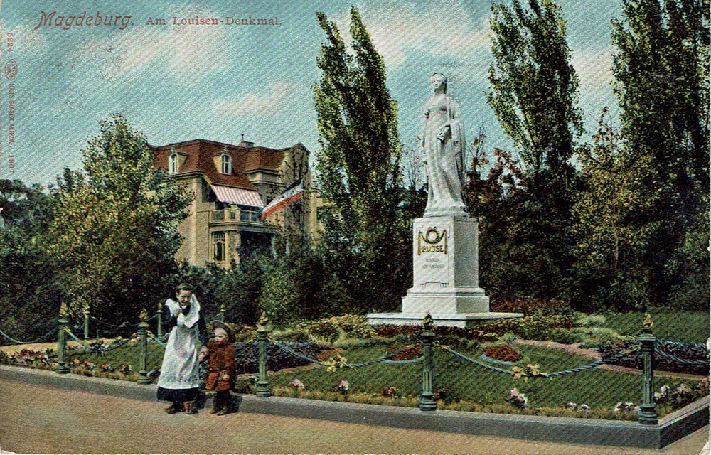 Am Louisen-Denkmal, 02.02.1911