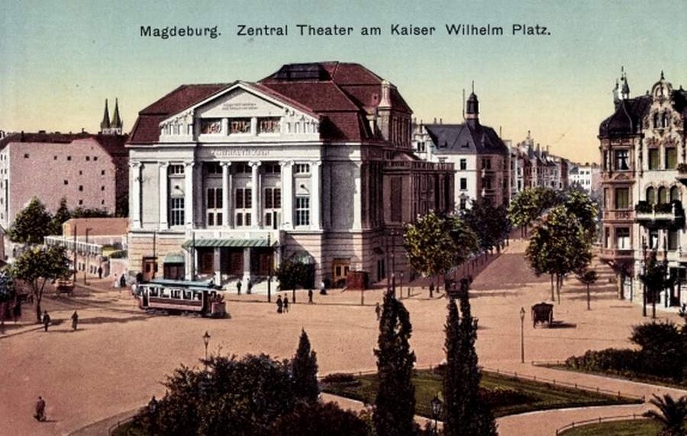 Zentral-Theater am Kaiser-Wilhelm-Platz, nicht gelaufen